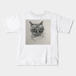 Cute cat Kids T-Shirt